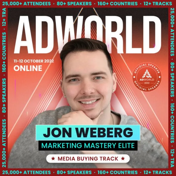 AdWorld 2022 speaker card