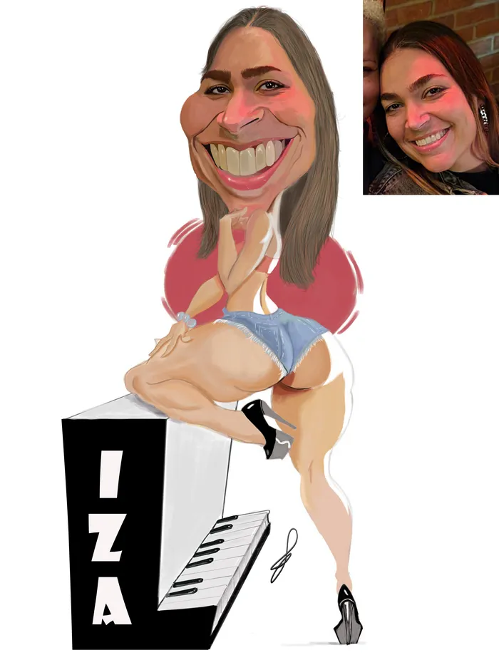 Caricature by The Ink Dr.
