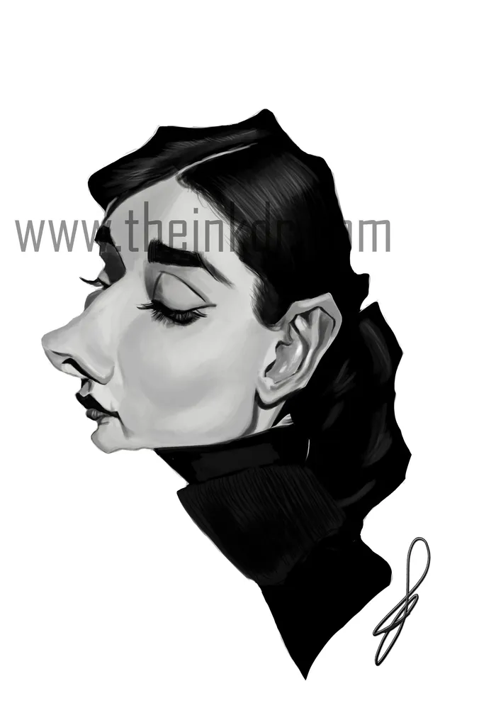 Caricature by The Ink Dr.