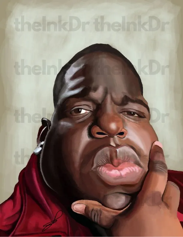 Caricature by The Ink Dr.