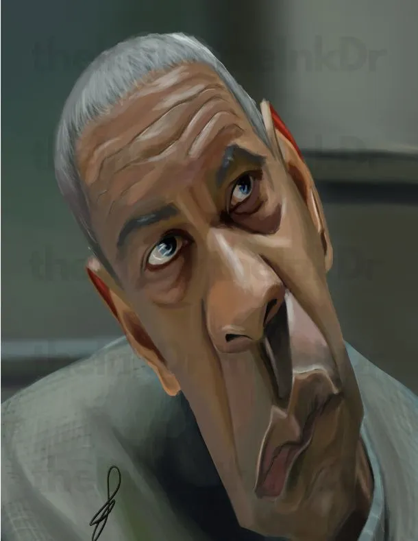 Caricature by The Ink Dr.