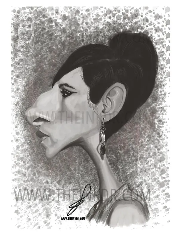 Caricature by The Ink Dr.