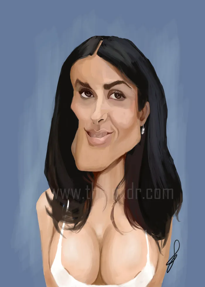 Caricature by The Ink Dr.