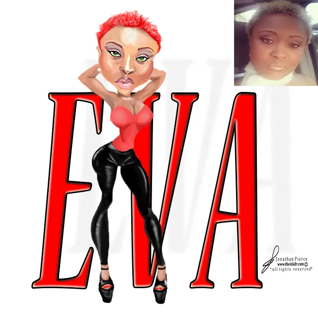 Custom caricature of RaRa by The Ink Dr.