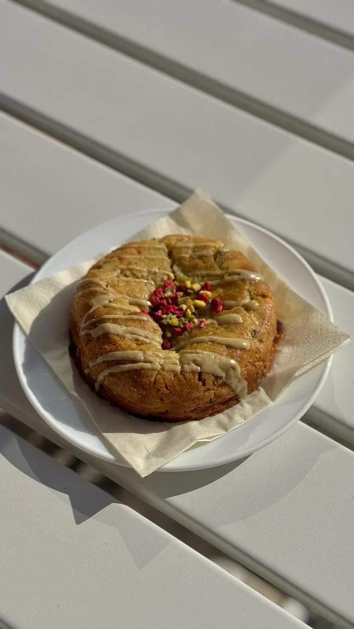 Pistacja, malina
