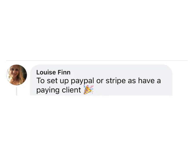 Client message