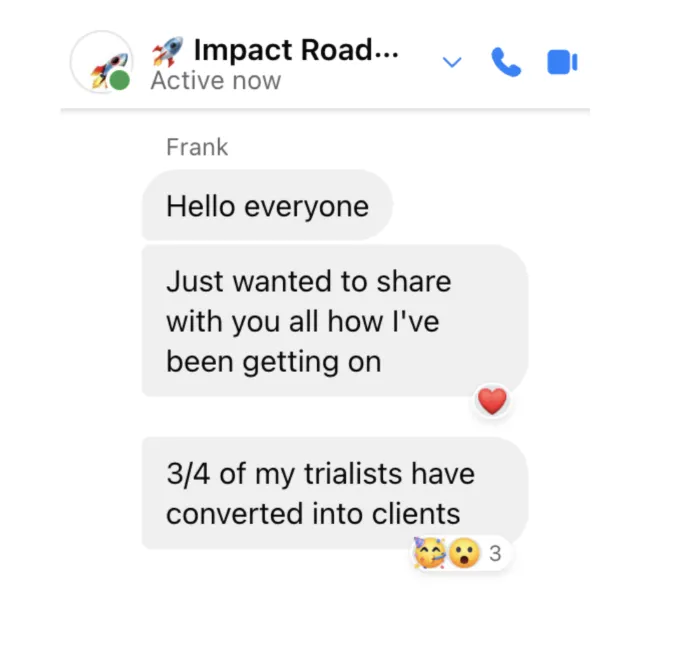 Client message