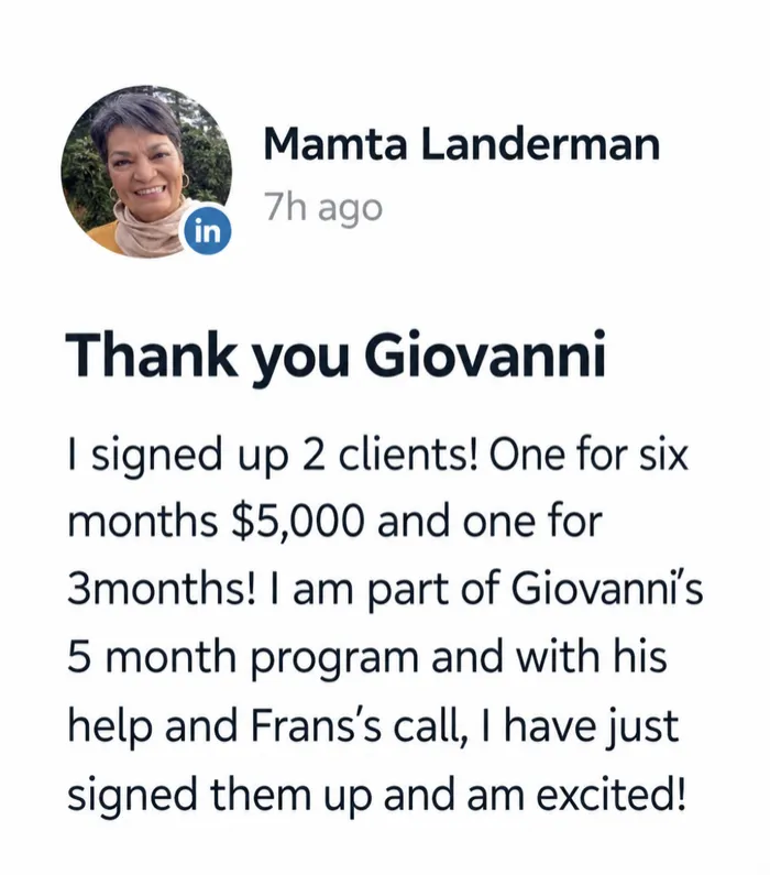 Client message
