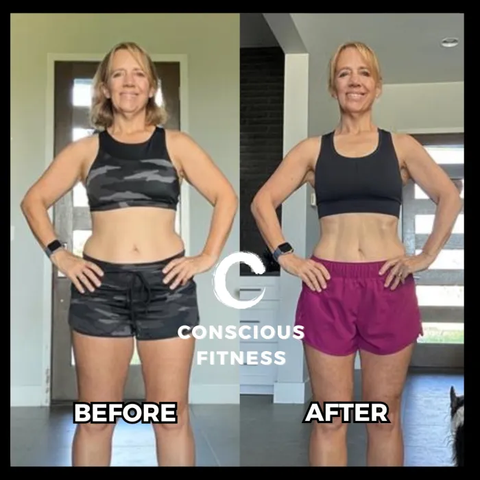 Sherry before and after