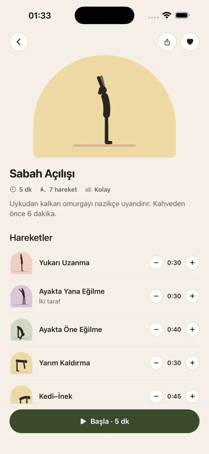 Elasta Rutin ayrıntısı