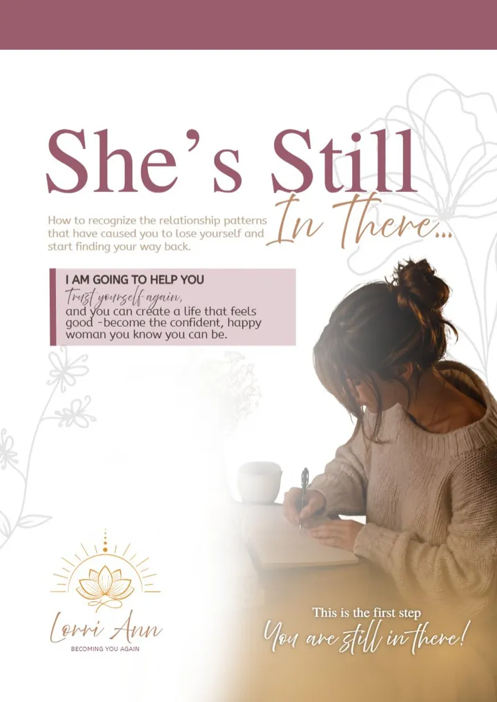 Cover of the free guide “She’s Still In There” by Lorri Ann