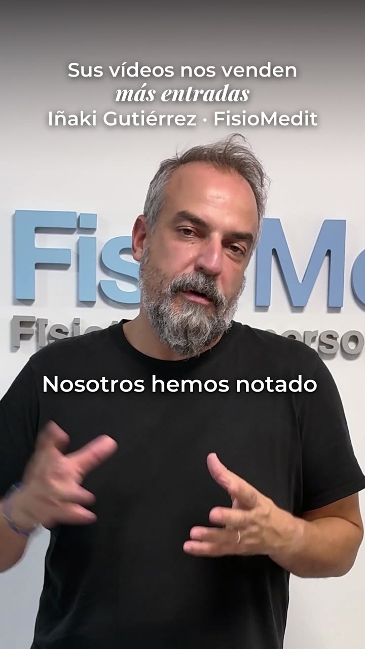 Iñaki Gutiérrez, director de FisioMedit, cuenta cómo es trabajar con Víctor DLX