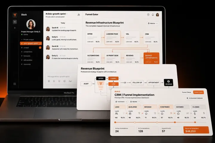 Phase 1: the enrollment blueprint and CRM build