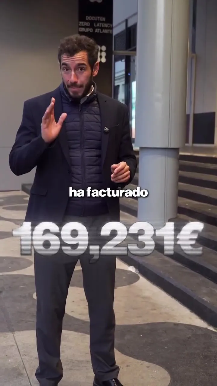 Xaime Da Pena, contando su caso en vídeo