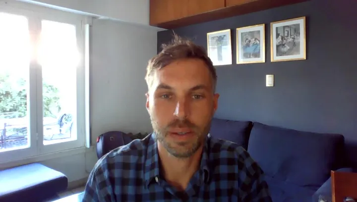 Gonzalo, contando su caso en vídeo
