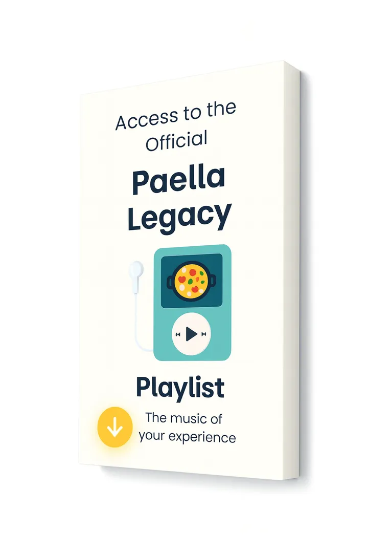 The Paella Legacy rooftop playlist of soft flamenco and Spanish guitar
