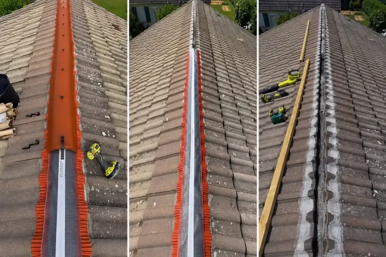 Couvreur pose de faîtage étape par étape Isère