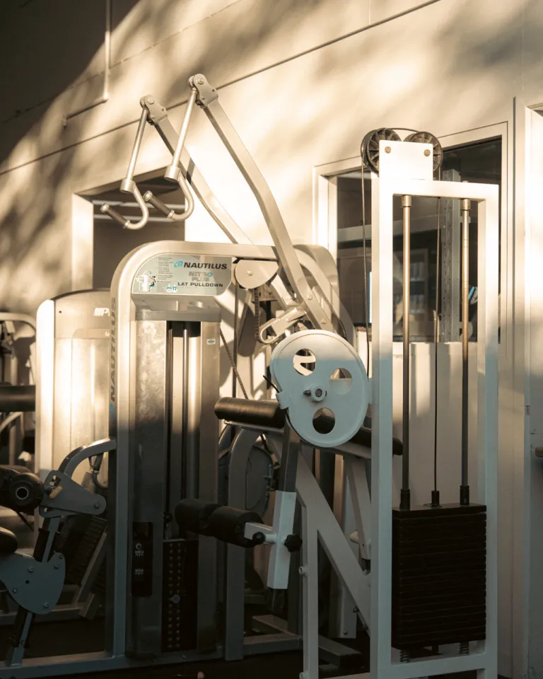 Quiet gym at HUSLA