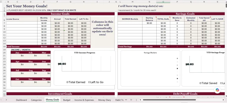 Financial Goals