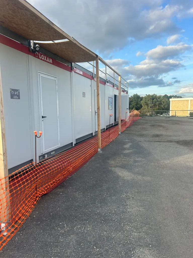 base de vie de chantier nettoyage bungalows Morbihan