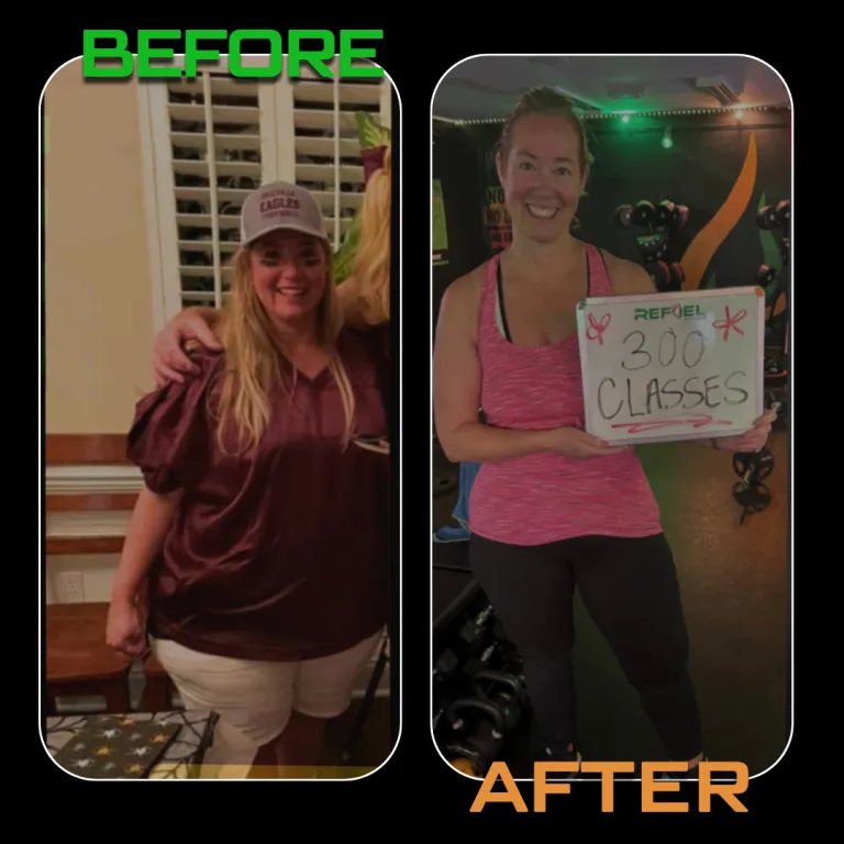 REFUEL Bootcamp member before and after transformation