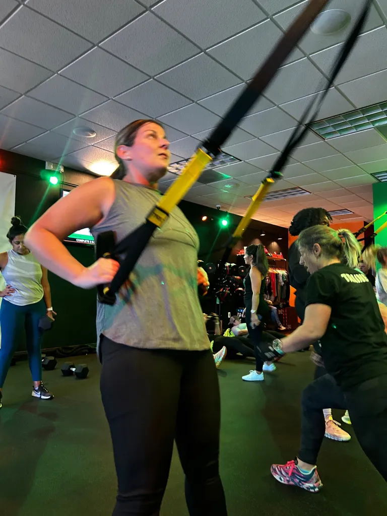 Members working out at REFUEL Bootcamp Niceville