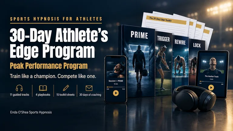 The 30-Day Athlete's Edge Peak Performance Program tracks and playbooks