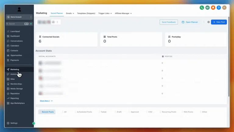 Social Media Planner