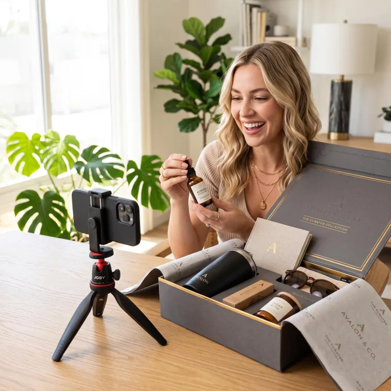 Influencer and PR packaging