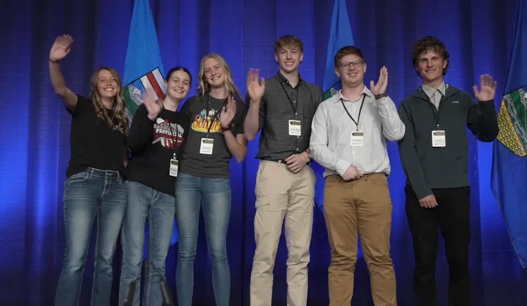Youth attending the Alberta Christian Leadership Summit