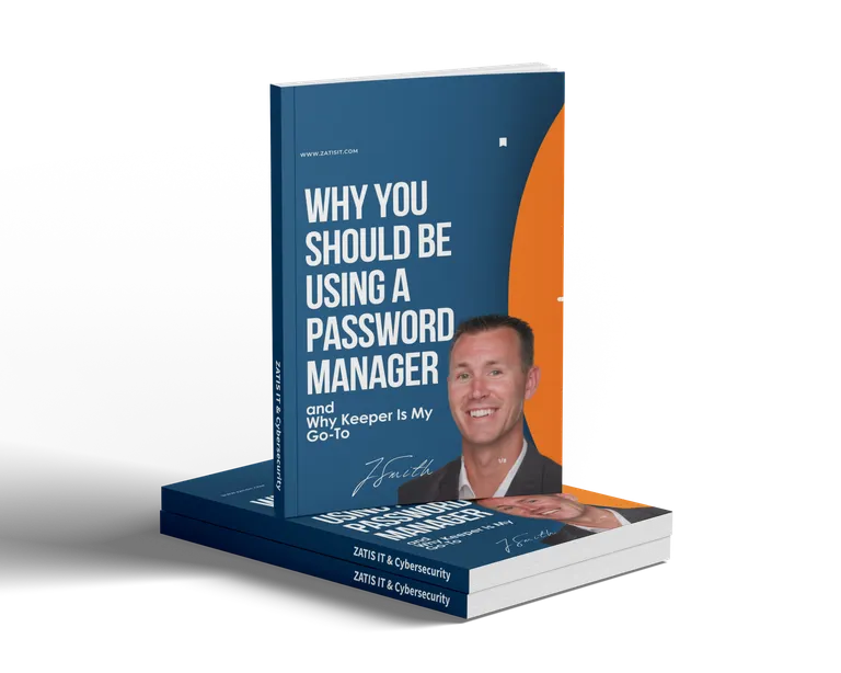 Cover of the ZATIS guide “Why You Should Be Using a Password Manager and Why Keeper Is My Go-To” by Jason Smith