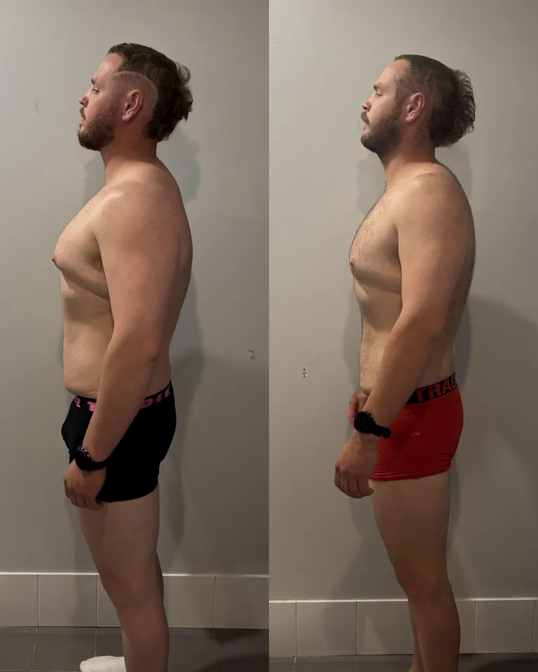 Shields-Fit client before and after