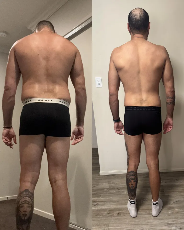 Shields-Fit client before and after
