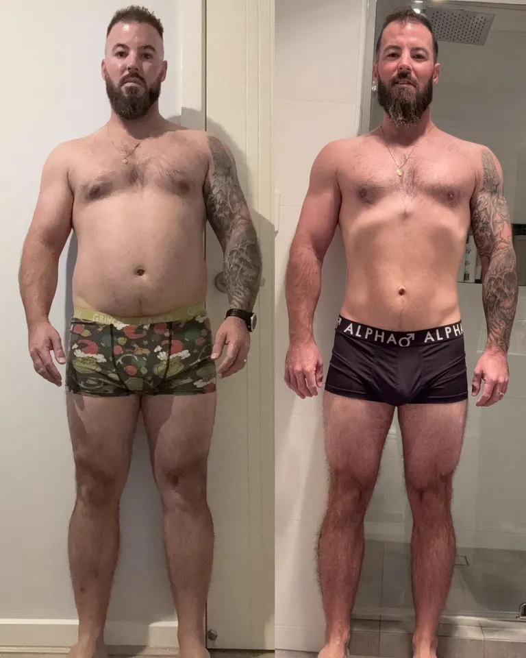 Shields-Fit client before and after