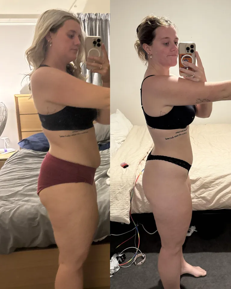 Shields-Fit client before and after