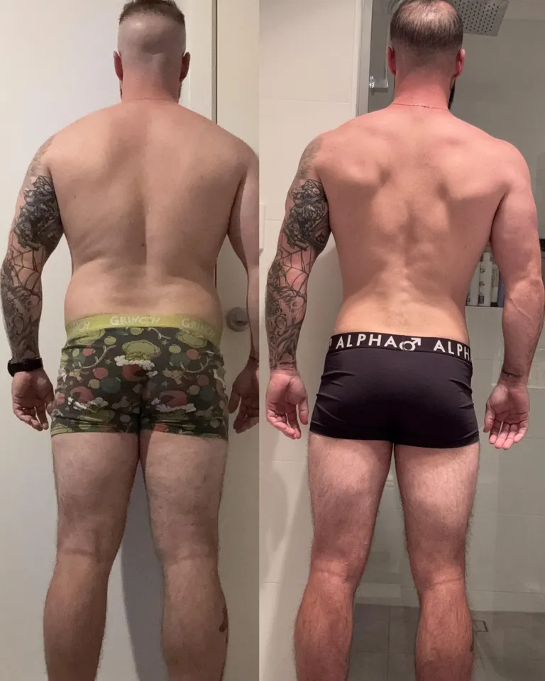 Shields-Fit client before and after