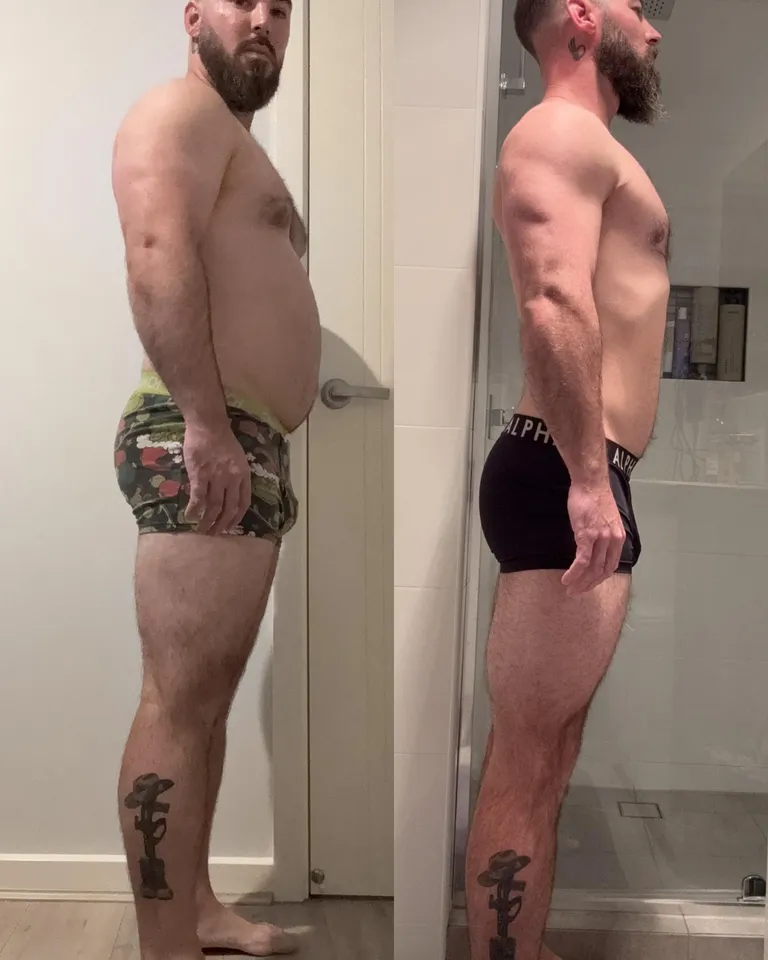 Shields-Fit client before and after