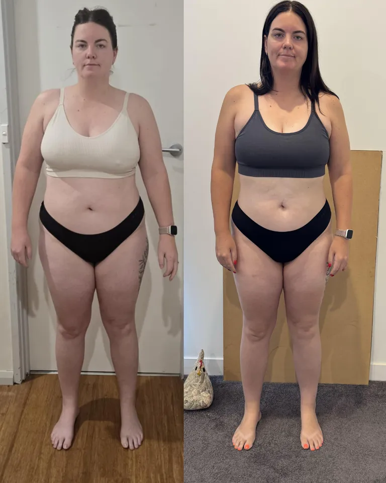 Shields-Fit client before and after