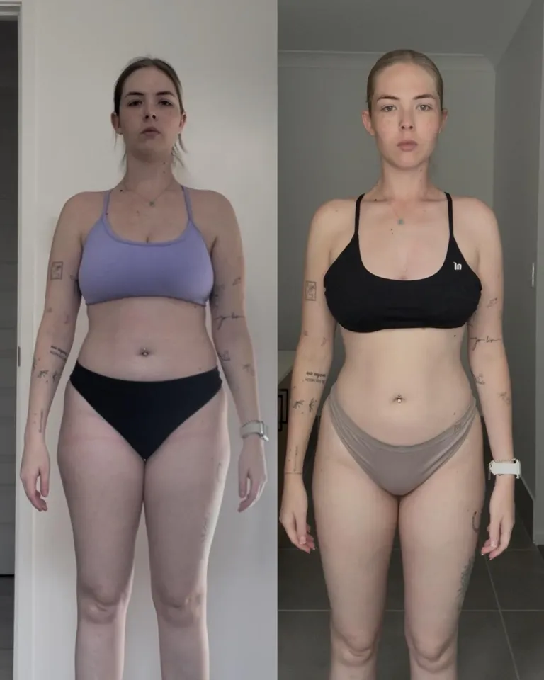 Shields-Fit client before and after