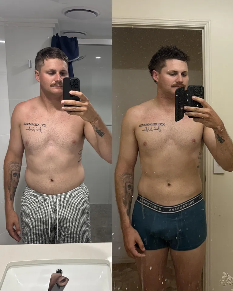 Shields-Fit client before and after