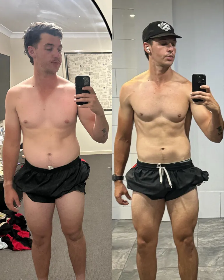Shields-Fit client before and after