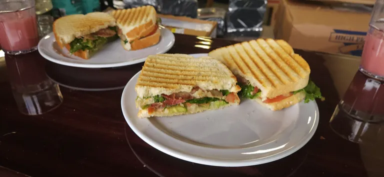 Wrap and panini catering platter