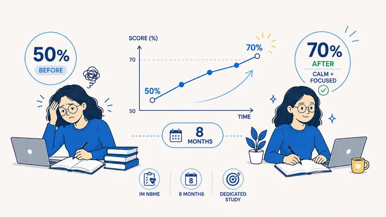 Apurva's score progress