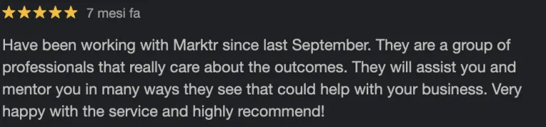 5-star review — highly recommend