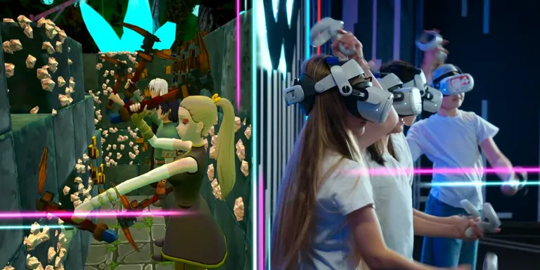 Crystal Cave Rush in Ghost Tower VR