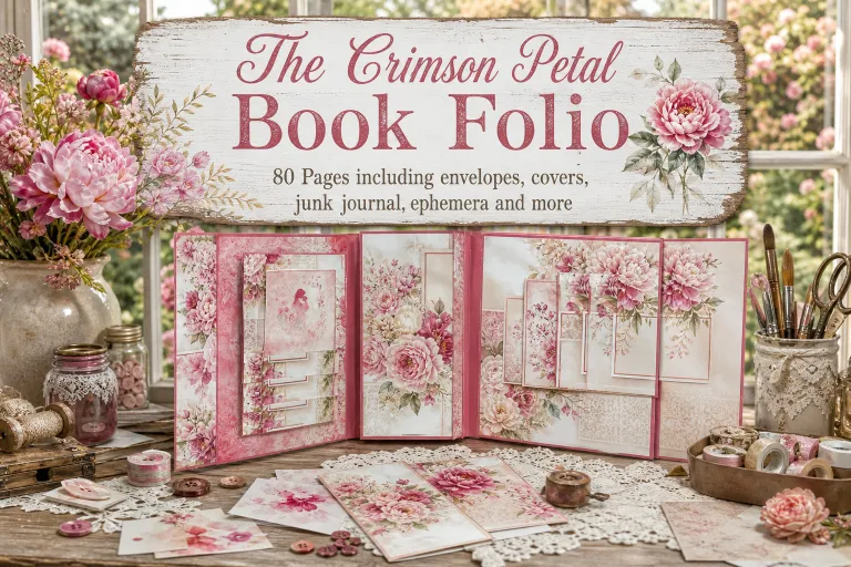 Crimson Petal Book Folio