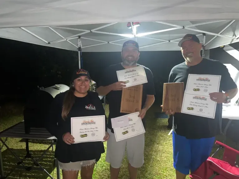 South Texas Stampede team at Steak Attack at Johnny Mac