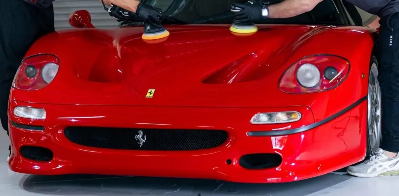 Multi-stage paint correction with a dual action polisher
