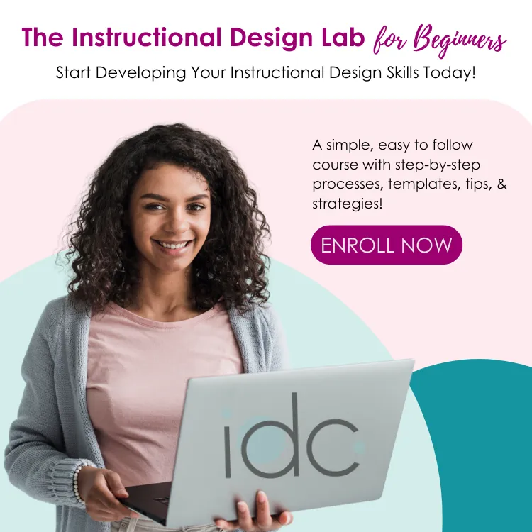 The Instructional Design Lab for Beginners