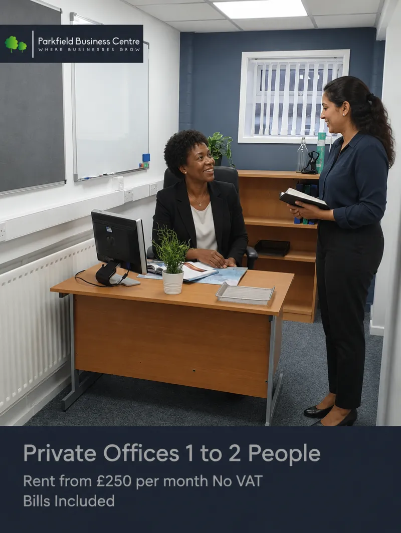 1 to 2 person office (No VAT) FF15